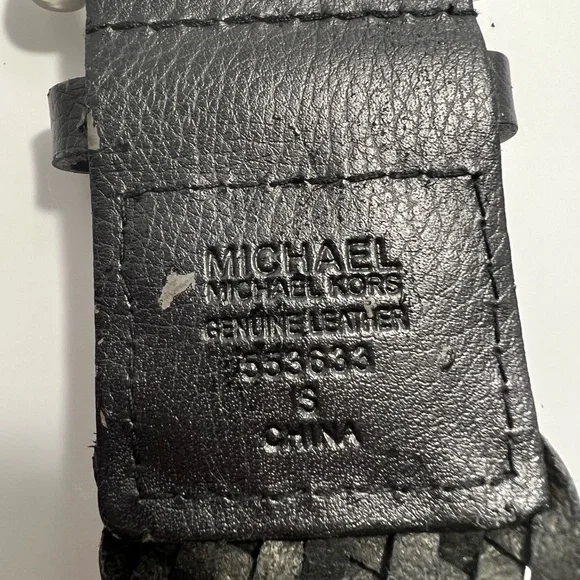 Michael Kors Braided Leather Belt - Picture 5 of 9